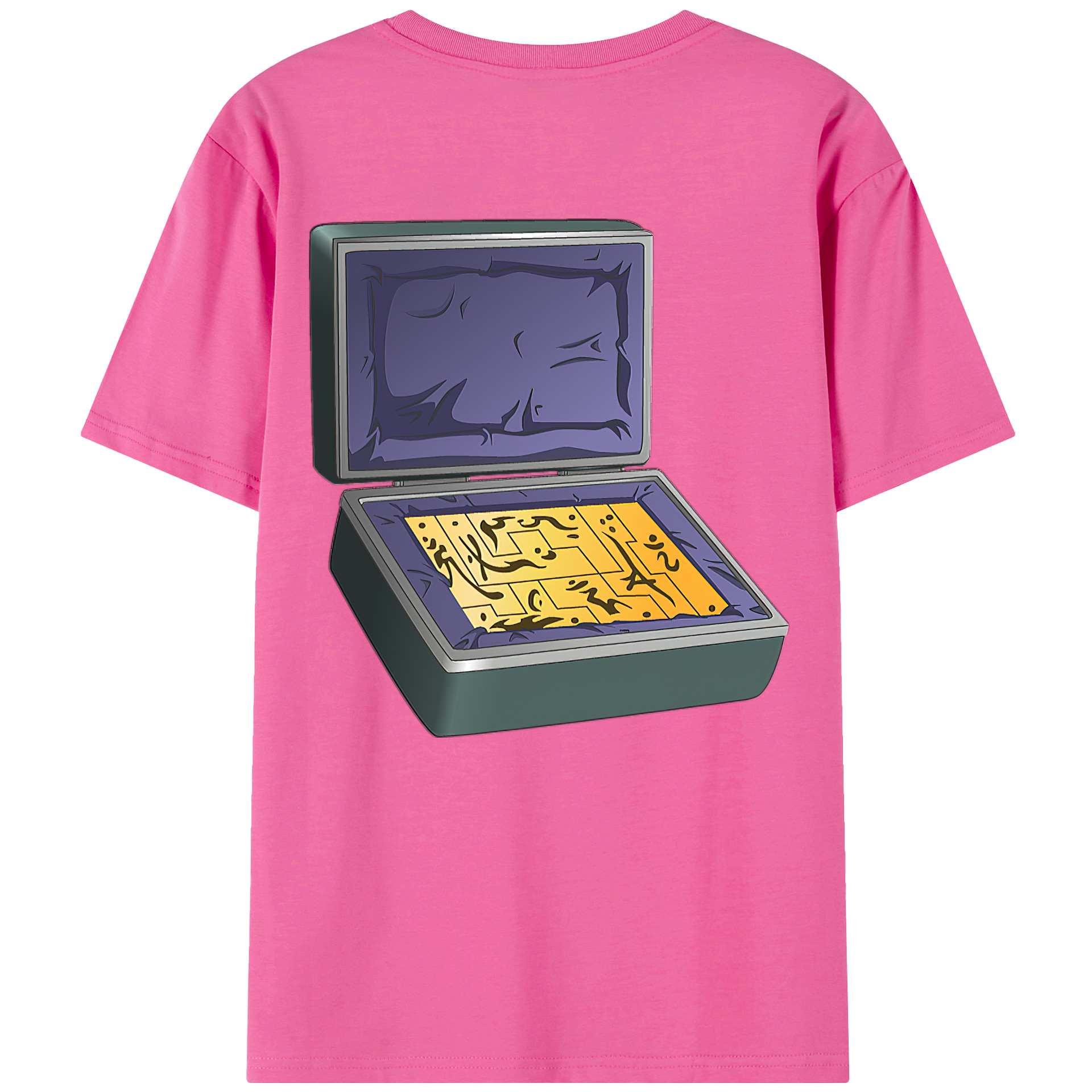 （画像用） 遊☆戯☆王 Yu-Gi-Oh! レディース半袖Tシャツ(バックプリント)